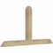 Ekena Millwork Portland Rough Sawn Timber Gable Bracket, Douglas Fir, 60"W x 32"H x 4"D x 4"F, 13/12 Pitch GBW060X32X0404POR00RDF - alternate 5